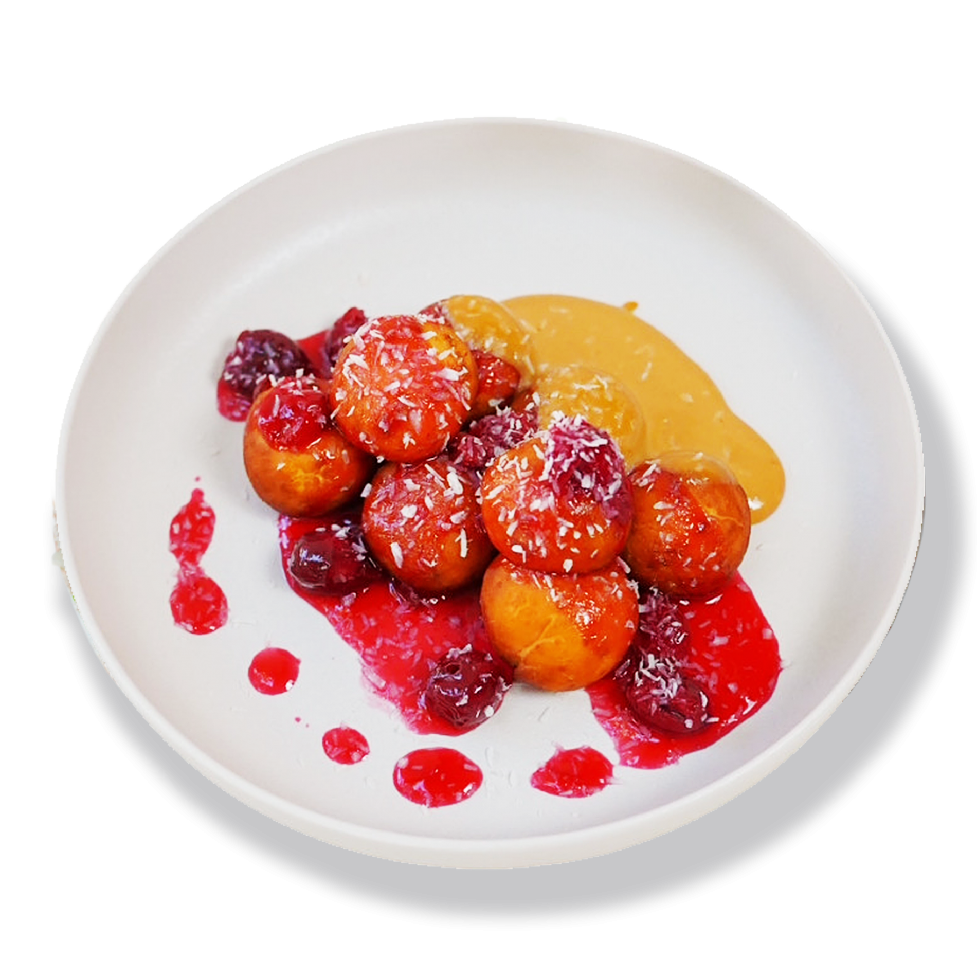 Творожные пончики