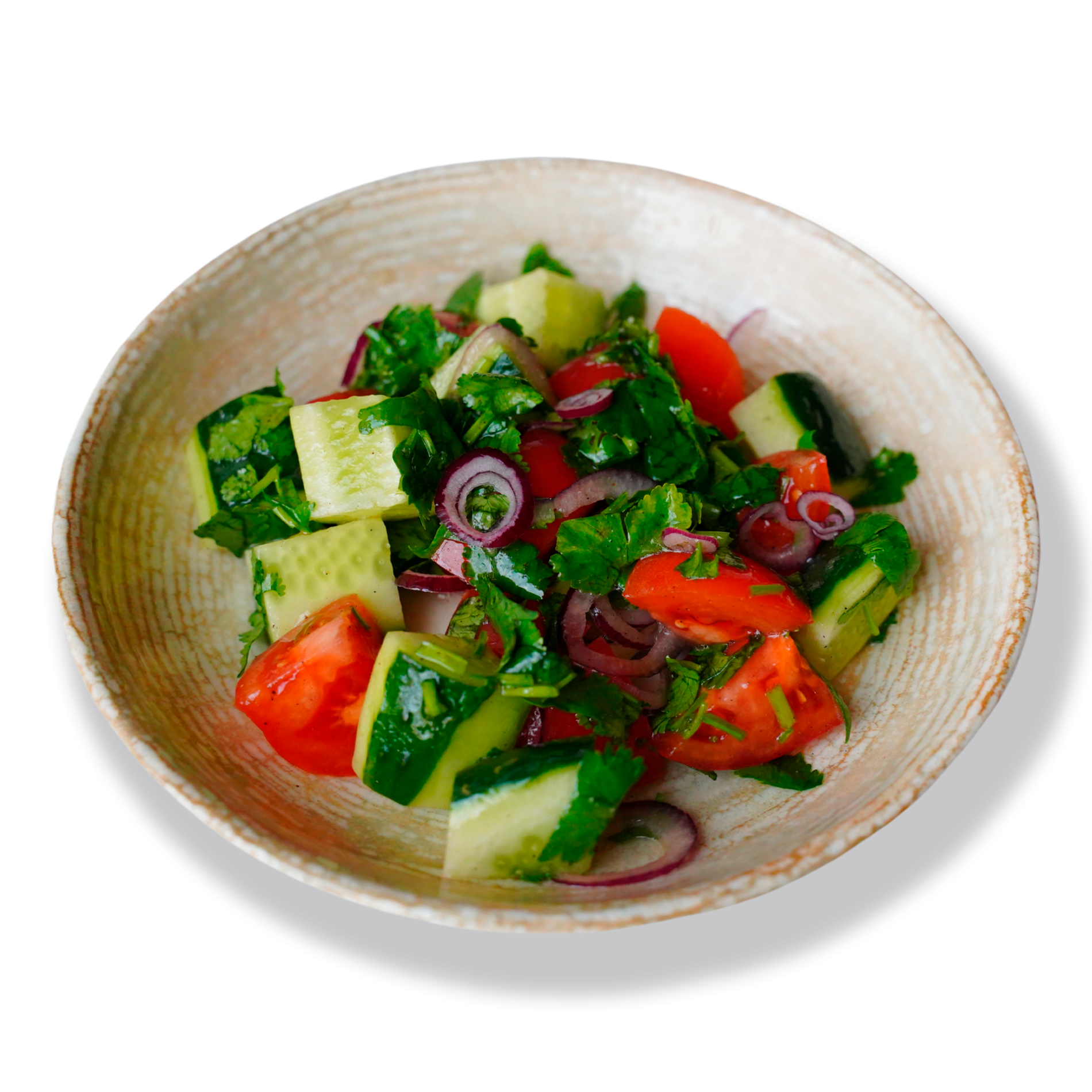 Салат с ветчиной и вырезкой